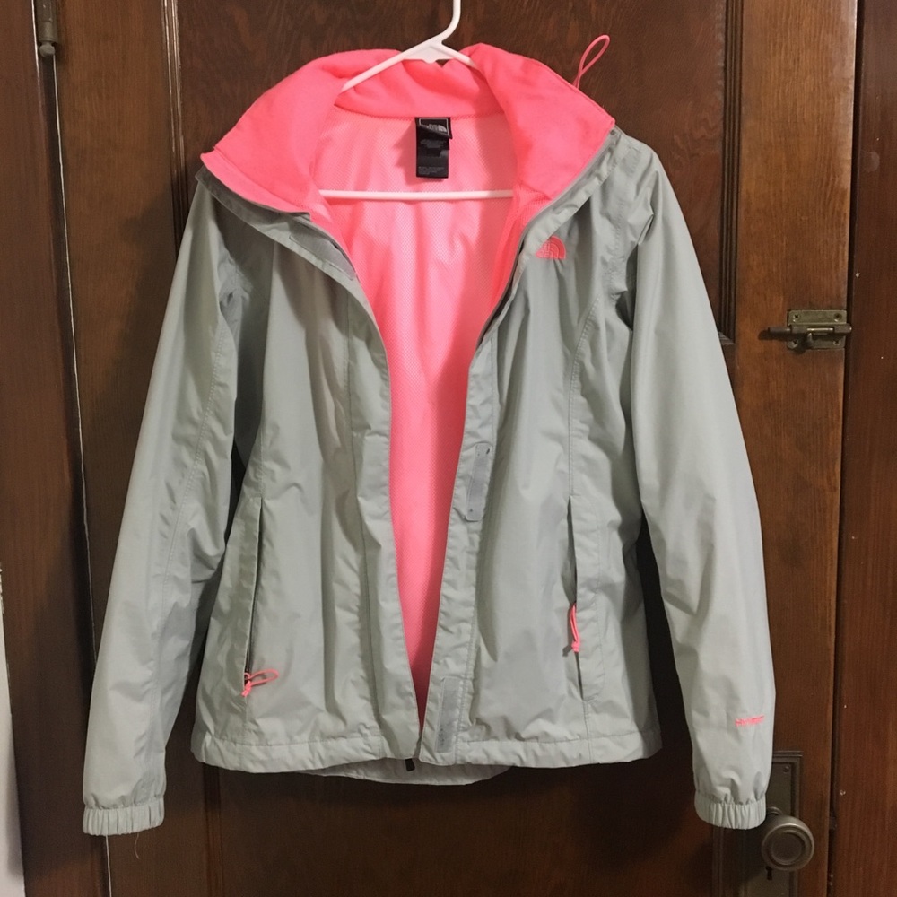 North Face women’s raincoat